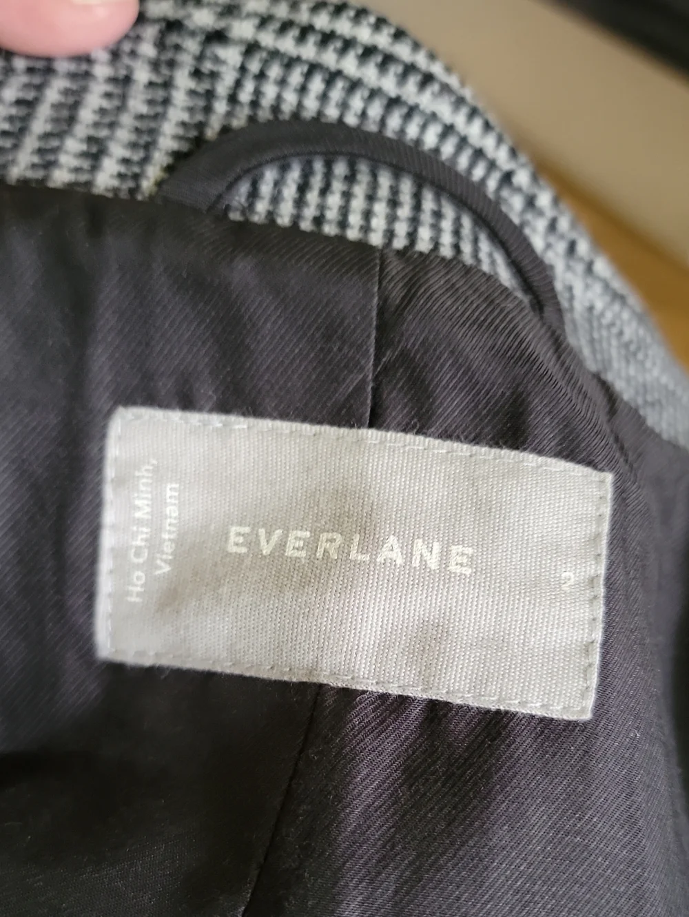 Everlane Black Button Detail Blazer - Picture 10 of 10